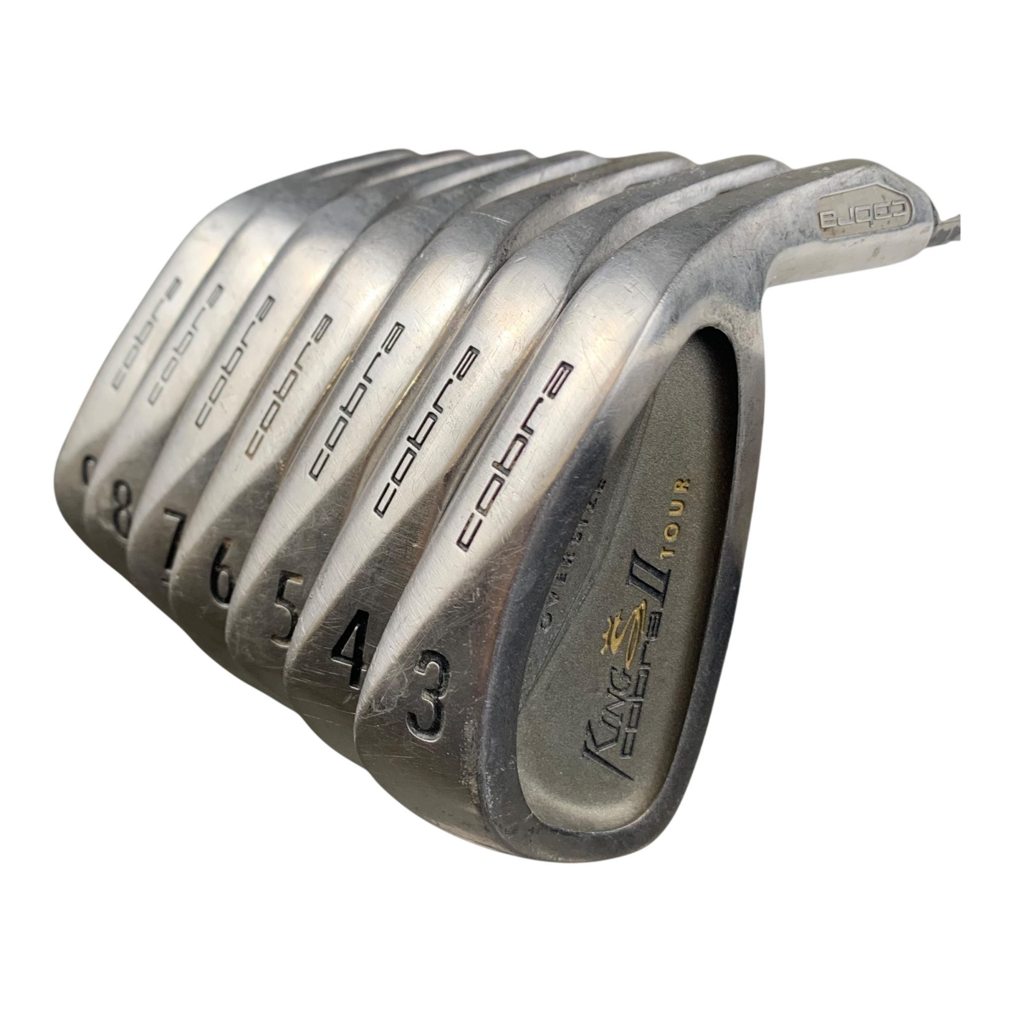 Cobra King 2 Jernsæt / Flex Stiff / 3-9 / Grafit galleri billede 3 - brugt golf udstyr i god stand