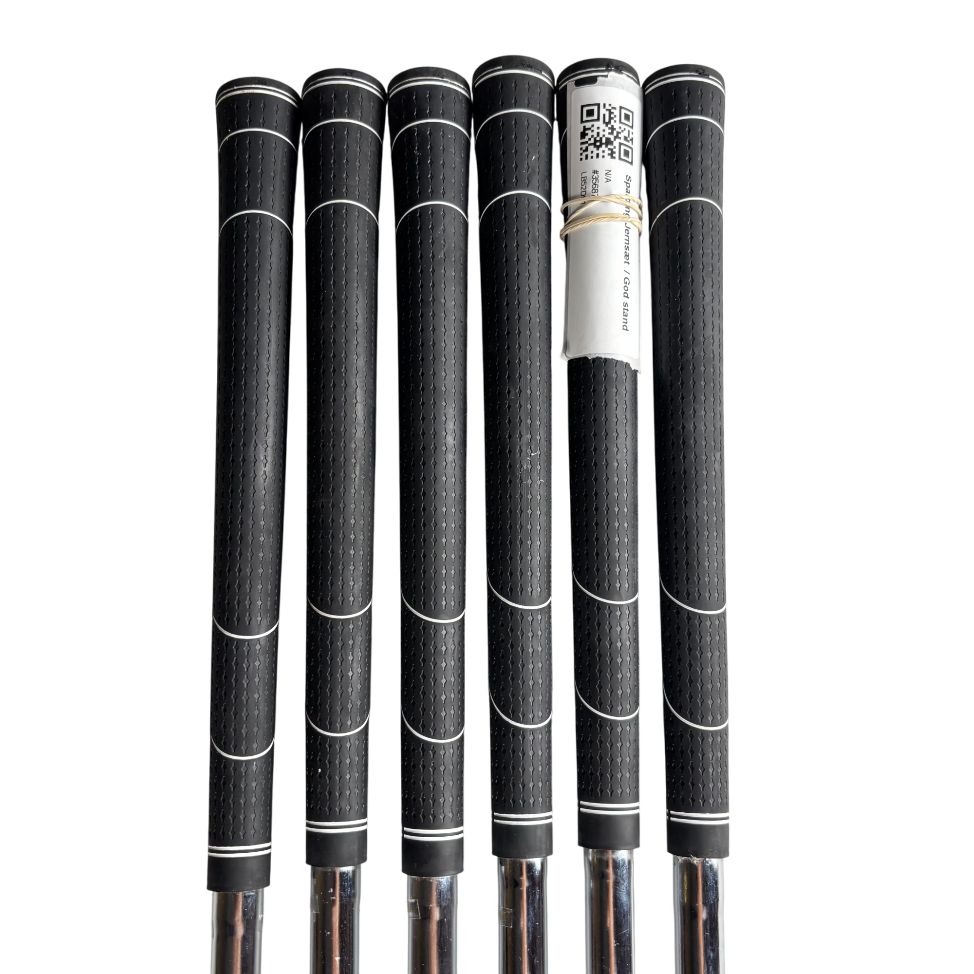 Spalding True Black Jernsæt / Flex Stiff / 6-SW / Stål galleri billede 4 - brugt golf udstyr i god stand