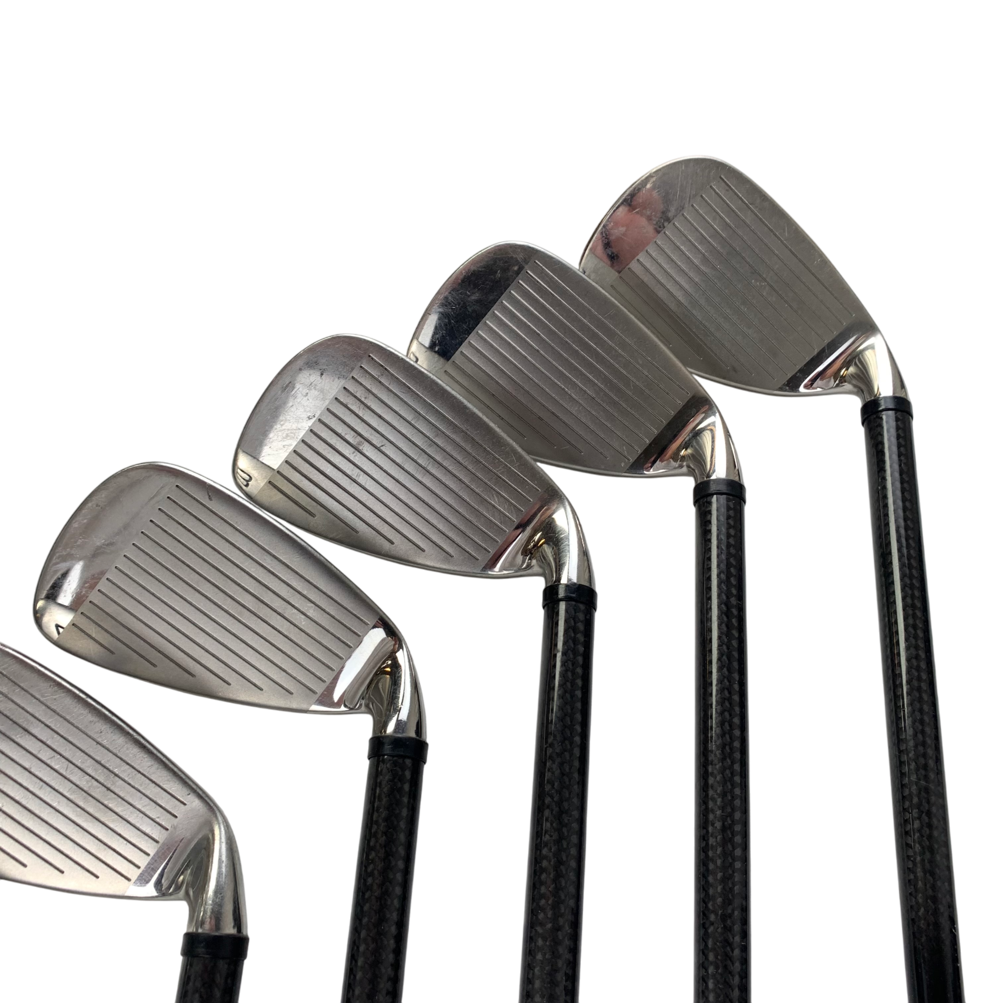 Wilson Deep Red Jernsæt / Flex A-flex / 4-SW / Grafit Venstre galleri billede 5 - brugt golf udstyr i god stand